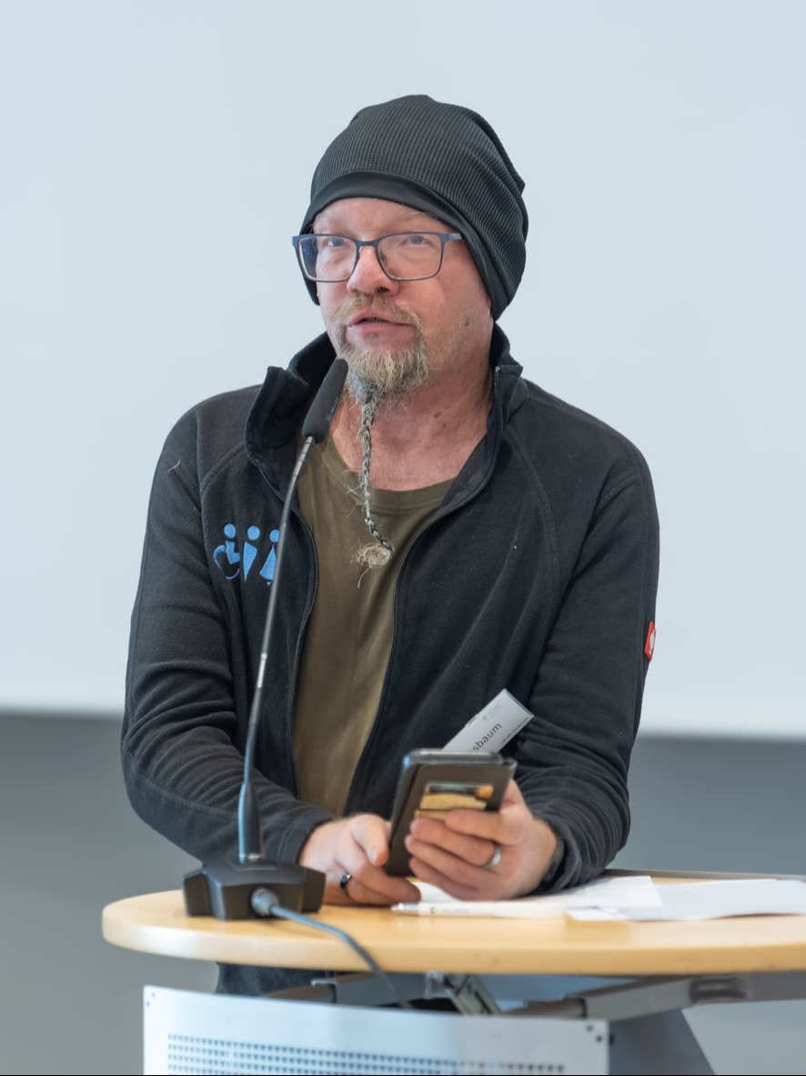 Uwe Nussbaum, stellvertretender Vorsitzender der LAG der Werkstatträte Hessen